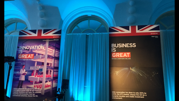 Business is GREAT Stage at UK House Milan